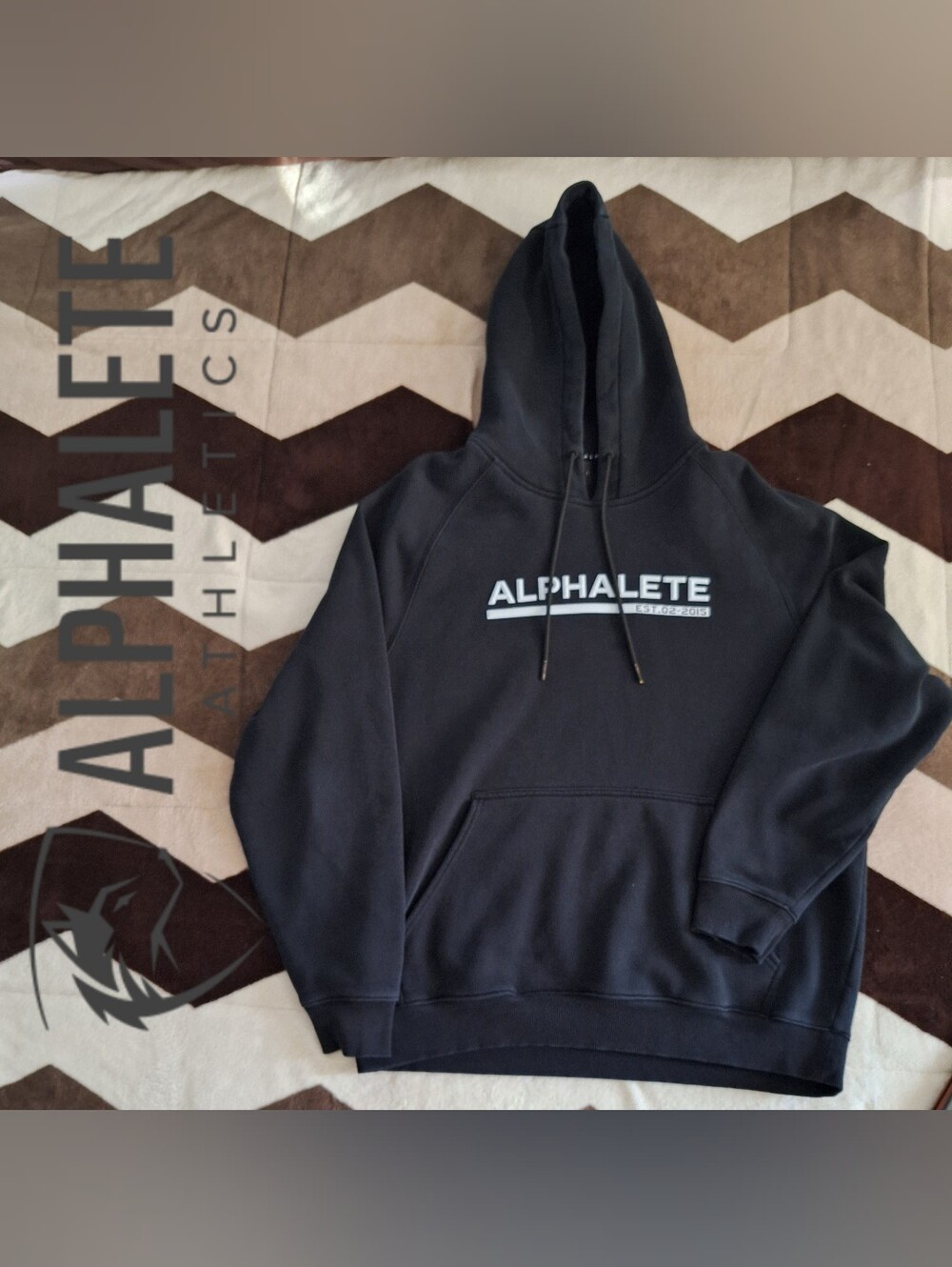 Alphalete Spell-Out Logo Pullover Hoodie